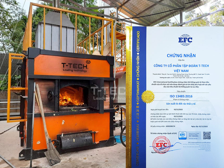 Hướng dẫn cách phân loại và xử lý rác thải y tế Lò đốt rác thải y tế CNC-YT70 của Tập đoàn T-Tech tại TTYT huyện Hữu Lũng